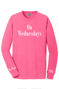 On Wednesdays I Wear Pink