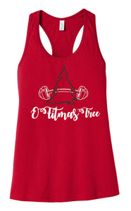 O Fitmas Tree BELLA+CANVAS ® Women’s Jersey Racerback Tank