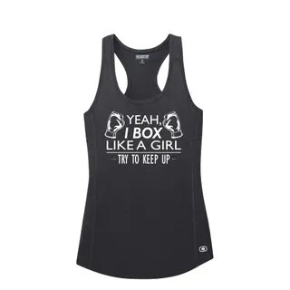 I Box Like A Girl OGIO® ENDURANCE Tank